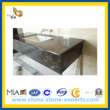 China Dark Emperador Marble Vanity Top for Bathroom