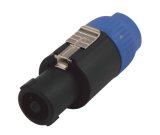 Connector Speakon and Powercon for Use in Speaker Cable and LED Equipment