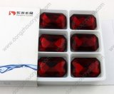 Top Quality Loose Gemstone Octagon Machine Cut Crystal Glass Stones