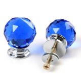 Cheap Blue Crystal Ball Knobs for Cabinet