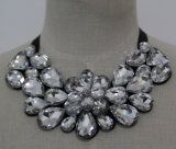 High Quality Bead Crystal Fashion Costume Jewelry Necklace (JE0086-1)