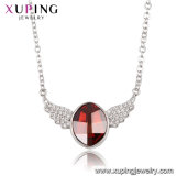 43226 Xuping Jewelry Ruby Color Necklace Made with Crystals From Swarovski