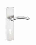 Stainless Steel Hollow Tube Lever Door Handle (SS0309)