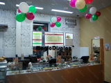 LED Transparent Frame Advertising Cafe Display