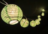 2018 New Design Hot Sell Solar String Lantern Garden Decoration Solar Lampion Stirng