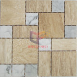 Travertine Mix Marble Stone Mosaic (CFS958)