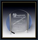 Crystal Award Plaques / Circle Plaque 6