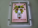 Picture Frame Slim Crystal Light Box for Advertising