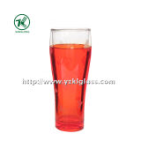 Red Double Wall Glass Bottle (6.5*5*18 280ml)