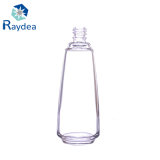 130cc Lotion Glass Bottle with Clear Blue Cap