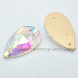 Wholesale Teardrop Sew on Crystal Ab Rhinestone