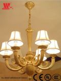 Luxury Hotel Chandelier with Golden Zinc Arm Kl-88301