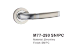 2016 New Style Zinc Alloy Door Handle Lock (M77-290 SN/PC)