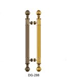 Stainless Steel Gold Color Glass Door Handle Td-298