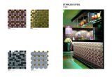 Silver Stainless Glass Mosaic