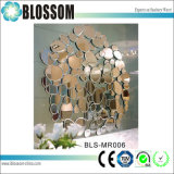 Cobblestone Shaped Decorative Mirror Creative Style Mirror Decoration