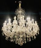 Chrome Plated Large Crystal Modern Chandelier