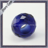 Fancy Cut Round Shape Tanzanite Blue Synthetic Gemstone