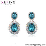 Xuping Moon Star Designs Jewelry Earrings, Crystals From Swarovski Fancy Girls Studs