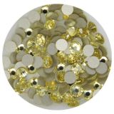 1440 PCS Ss10 (2.8mm) High Quality Crystal Flatback Rhinestones - 2028 Pale Yellow (Jonquil 213) No Hotfix