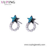 Xuping New Designs Handmade Crystals From Swarovski Leopard Grain Earring