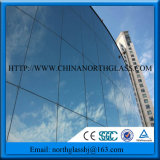 6mm Blue Mirror Coating Reflective Glass for Facade