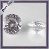 Pure Round Shape Millennium Cut Cubic Zirconia