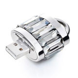 1GB~64GB Crystal Padlock USB Disk Flash Card Pen Drive