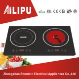 Built in&Table Top Electric Double Plate Cooktop/Induction with Infared Cooker/Electromagnetic Oven