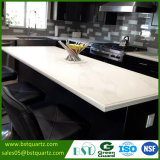 High Quality White Quartz Stone Countertop with Grey Veins