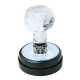 Crystal Handle Flash Stamps Round 40mm