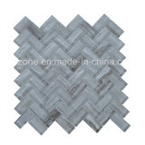 Herringbone Pattern Glass Crystal Building Materials Mosaic