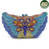 High-End Evening Bags Pure Handmake Butterfly Crystal Stone&Rhinestone Bags Leb741