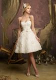 Short Lace Beading Summer Wedding Dresses (WMA011)