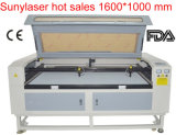 Double Heads Laser Cutting Machine for Leather at Fast Speed