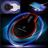 Fantasy Qi Wireless Charger Crystal UFO Shape Charging Pad with LED Light for iPhone 8 for iPhone X 10 Charger for Samsung S8