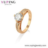 15574 Xuping Elegant Wedding Lovers Ring with 18K Gold Plated