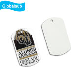 Personalized Printable Coated Blank Steel Dog Tag for Sublimation