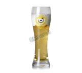 Customized Hand Made Man Blowing Beer Glass Bottle for Wholesaler