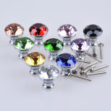 Factory Outlet Crystal Glass Door Cabinet Knob for Furniture Handles