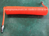 Flex Crystal Orange Air Hose with Pneumatic Valve