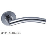 Stainless Steel Hollow Tube Lever Door Handle (X111XL04 SS)