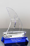 Sailing Into Success Optic Crystal Sailboat for Recognition Ideas