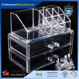 High Clear Customized Acrylic Spinning Lipstick Holder Rotatable Makeup Organizer