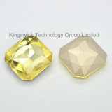 High Quality Square Glass Crystal Stones for Jewelry