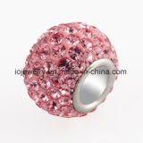 Custom Crystal Silver Loose Beads