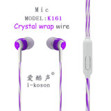 Heavy Bass High Quality Smartphone Color Earphone with Mic