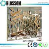 3D Mirror Hotel Lobby Wall Mirror for Decoration