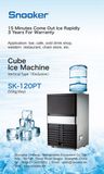 Commercial Sk-120PT Bottled Water Cube Ice Machine, Ice Making Machine, Ice Maker