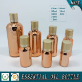 Screw Cap Gold Glass Essential Oil Bottle